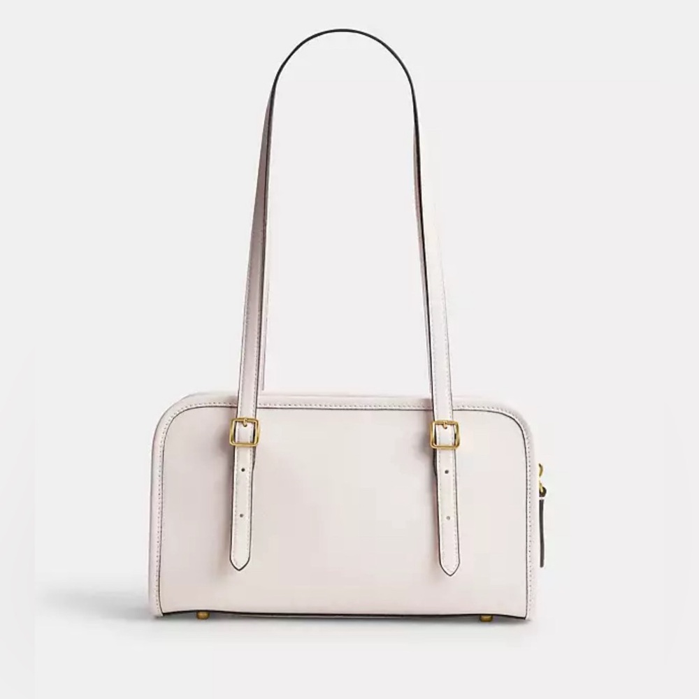 Coach Swing Zip Shoulder Bag (CHALK) - Picture 7 of 15